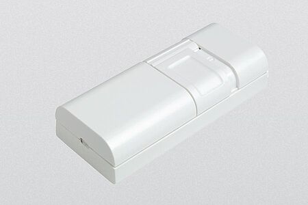 LED-line-intermediate dimmer, 7-110W/VA, 230 V, 50 Hz, leading edge phase control dimmer, ON/OFF  switch separately, suitable for dimmable LED lamps, dimmable energy saving lamps, low-voltage halogen lamps (with magnetic transformers), high voltage halogen lamps, incandescent lamps, white, black,function ON/OFF via slide switch, brightness stepless adjustable by roller