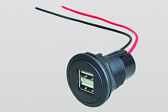 Power Double USB Socket Type 7100